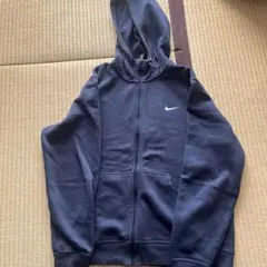 Nike ダークブルー フルジップパーカー
