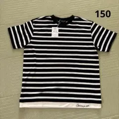 COMME CA ISM ストライプ Tシャツ 150
