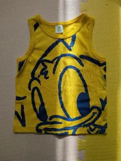 バ*ム様 ドナルドダック タンクトップ 90cm イエロー