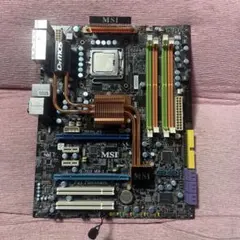 MSI P45 Platinum マザーボード MS-7512 CPUセット!!