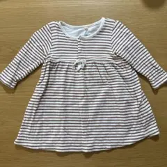 プチバトー　ワンピース　12m/74㎝
