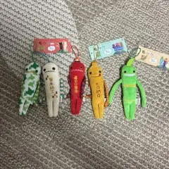 ご当地モケケ ぬいぐるみマスコット 5種セット