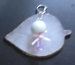 【ハンドメイド】【ハロウィン】ロリポップ バッグチャーム ホワイトチョコ