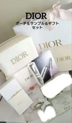 DIOR クリスタル会員 ギフト オファー ポーチ サンプル ヒアルショットのサムネイル