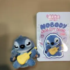 MINISO スティッチ フロッキー　フィギュアmeans FAMILY