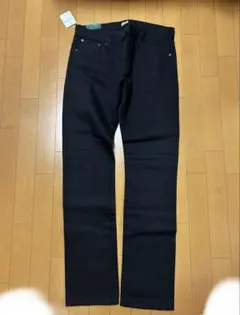 ユナイテッドアローズ　テーパード ブラックデニム 34×34 新品
