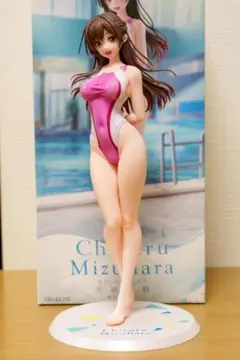 水原千鶴 桃色ラインの競泳水着Ver. 1/7スケールフィギュア - メルカリ