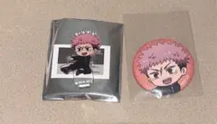 ちびキャラ　戦闘ver. アクリルスタンド　グリッダー缶バッジ　虎杖悠仁