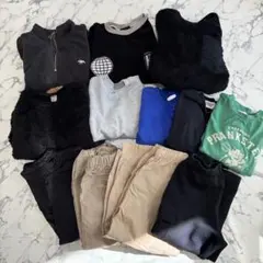 ユニクロ入り 子ども服 秋冬まとめ売り 110 120 トレーナー パンツボア