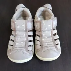 イフミーキッズ用メッシュサンダル ベージュ16