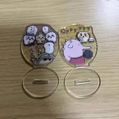 ちいかわ　アクリミニ2 アクリルスタンド　うさぎ　ハチワレ　シーサー