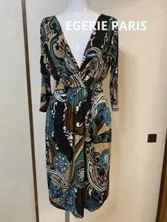 EGERIE paris ペイズリー柄ワンピース