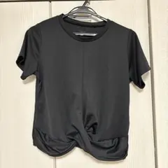 GU ACTIVE ブラック 半袖 Tシャツ M
