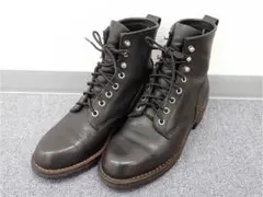 I*i様 安藤製靴 ブーツ NERO 黒 安藤製靴 アンドウセイカ レースアップブーツ NERO ネロ 7インチ