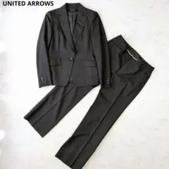 ユナイテッドアローズ スーツ セットアップ パンツ ブラック М〜L
