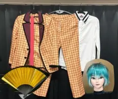 白膠木簓 コスプレ ヒプマイ フルセット ウィッグ 扇子付き Mサイズ 2026年最新】白膠木簓コスプレの人気アイテム - メルカリ