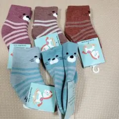 EOCOM ベビー靴下 5足セット　1-3歳用