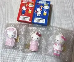 シークレットマスコットチャーム A B ハローキティ展 キーホルダー 3個セット