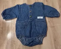 ベビー デニム　ロンパース