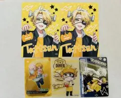 たっつん　からぴちエクスプレス　カード　特典　切符風カード　カラフルピーチ カラフルピーチ たっつん からぴちエクスプレス カード コンプリート