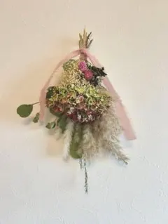 ナチュラルスワッグ　ドライフラワー