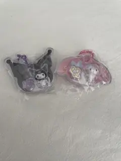 サンリオキャラクターパッケージチャームマイメロ、クロミ
