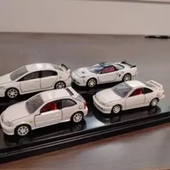 トミカプレミアム4台セット　スミ入れ加工済