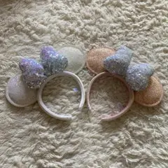 ディズニーシー 20周年 タイムトゥシャイン カチューシャ ペア 2個セット