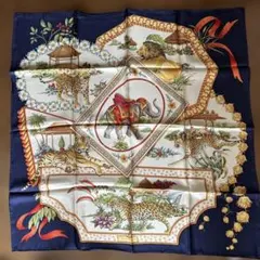GUCCI 大判 ショール ストール 馬 ロゴ イタリア製 シルク - メルカリ