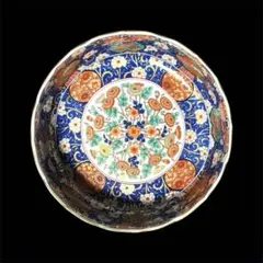【美品】前畑陶器 庫山窯 菊金唐草 古伊万里 金襴手 金彩菊紋 盛鉢 中鉢 美品】前畑陶器 庫山窯 菊金唐草 古伊万里 金襴手 金彩菊紋 盛鉢 大鉢