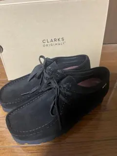 土日限定Clarks Wallabee GTX Black Sde 7.5未使用 - メルカリ