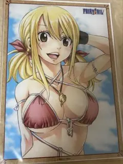 ☆ FAIRYTAIL キャラウムカフェ ルーシィ アクリルスタンド② ☆超レア