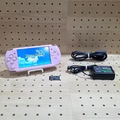 動作品/点検・整備済み psp3000 本体 ブロッサム・ピンク（付属品あり）