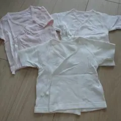 コンビミニ 短肌着 ３枚セット ☆ 50～60サイズ
