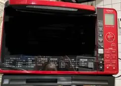 HITACHI MRO-JT232R レッド 23L 日立 レンジ・トースター 【良品】スチームオーブンレンジ 23L