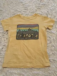 Patagonia イエロー Tシャツ　5T