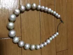 ネックレス コットンパール