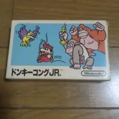 ファミコンドンキーコングJR.箱説明書つき