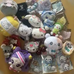 ぬいぐるみ キーホルダー マスコットガチャガチャ めじるしアクセサリー