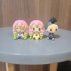 桜*餅様 鬼滅の刃 ちょこのっこフィギュア 3点