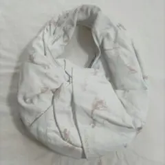 Le Cochon ホワイト動物柄ハンドバッグ