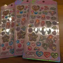 クラックス正規品パワーパフガールズ シール 3シートセット