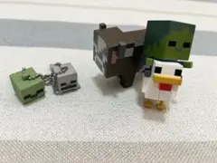 Minecraft ミニフィギュア ラバーキーホルダー マイクラ