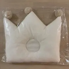 王冠型ベビー枕 クリーム色 PUPPAPUPO