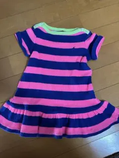 Ralph Lauren ストライプワンピース 12M