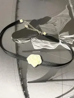 ブラックリボン チョーカー