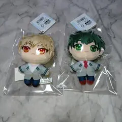 【新品・未使用】僕のヒーローアカデミア ぬいパル 爆豪勝己 緑谷出久 ぬいぐるみ