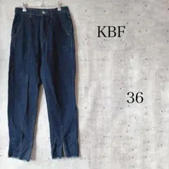 KBF ケービーエフ デニムパンツ ジーパン ジーンズ スリット 36のサムネイル