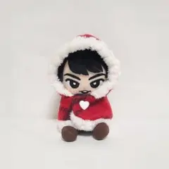 Snow Man すのチル チルぬい 服 ふわふわ洋服 フリース生地 赤色