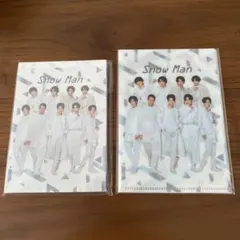 SnowMan ポートレートシリーズ 2021 メモ帳 ミニクリアファイル